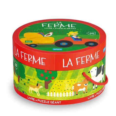 [301498] Puzzle La Ferme + Livre