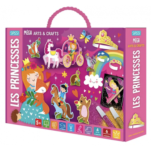 [306936] Les Princesses - Méga art & crafts