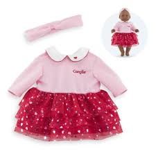 Robe Pétales de Cœurs pour poupon 36 cm - Corolle