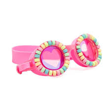 [6125427] Lunettes de piscine Bling2o - POOL JEWELS - Bijoux rose, silicone, sangle