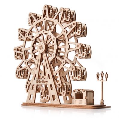Little Story Drewniane Puzzle Model 3D - Grande Roue