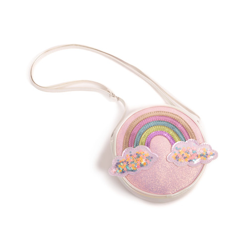 [83325] Sac bandoulière rond avec Arc-en-ciel