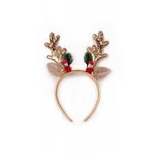 [89081] Serre tête Rudolph doré