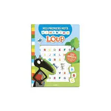 [AU12266] Mes premiers mots aimantés loup