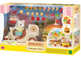 [5757] Sylvanian - Le stand de hamburgers