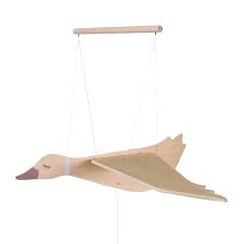 [319104] Mobile oie volante en bois