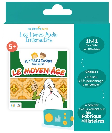 Album Lunii - Suzanne & Gaston - Le Moyen-Age