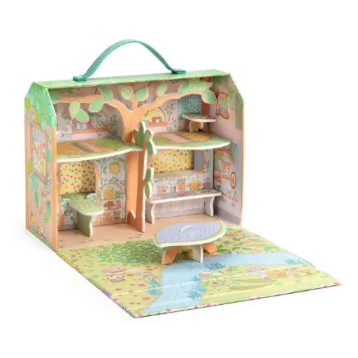 [DJ06966] Tinyly Maison des bois