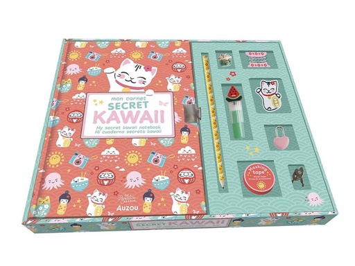 Carnet secret de papeterie Kawai