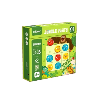 Sudoku Animaux - Niveau 1 - 72 challenges à relever