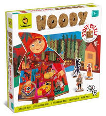 Woody puzzle 24pcs Le petit chaperon rouge