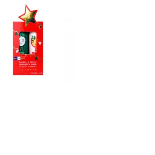 [VINCB49] Baume à lèvres coffret duo x-mas Stars Inuwet