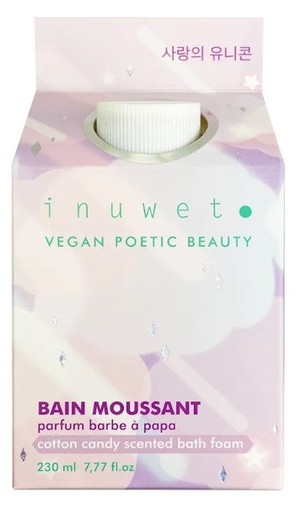 [VINBM01] Bain moussant inuwet - Barbe à papa