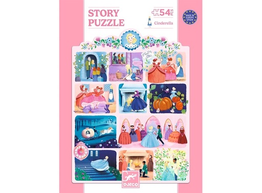 [dj07053] Story Puzzle Cendrillon 54pcs