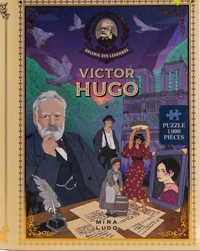 [JPVH] Puzzle 1000 pcs - Victor Hugo : La Galerie des Légendes