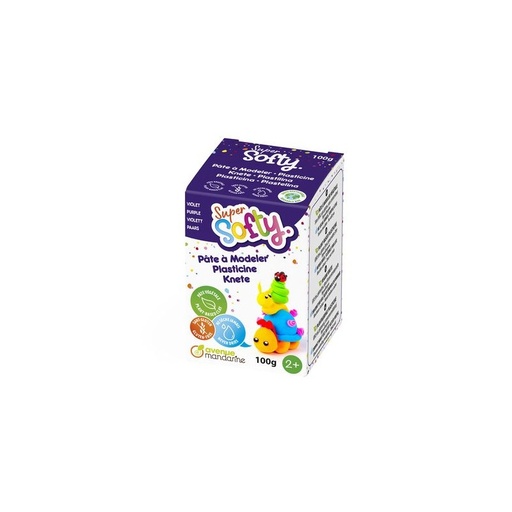 Pâte à modeler Super Softy 100gr Violet