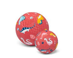 [LLB-006] Little L - Balle Caoutchouc Dinosaures - 18cm