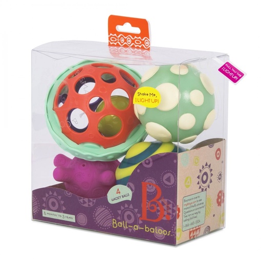 [bx1458z] balles cahoteuses B Toys
