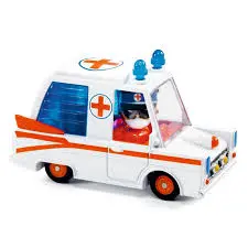 [DJ05468] Crazy Motors - Voiture Hurry Ambulance