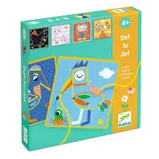 [dj08326] Jeu de laçage Dot-to-dot