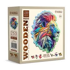 Wooden puzzle Lion 250 pcs