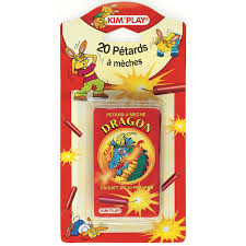 [3225430000827] 20 pétards Méches Dragon