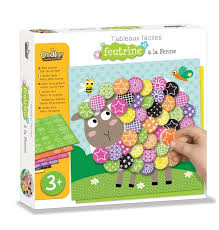 [CL128] Tableaux Feutrine à la ferme