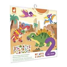 [J09158] Stickers repositionnables - dinos