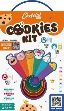 [2BOOK492] Chefclub kids - Cookies kit