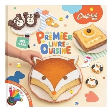 [2BOOK812] Chefclub Kids - Mon premier livre de cuisine