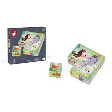 [J03329] Cubes  animaux de la ferme