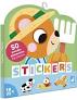[09188] 50 grandes gommettes Ferme 18m