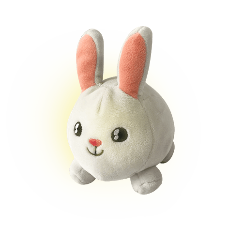 [SHAKIES-RABBIT] Pabobo - Shakies veilleuse portable - Lapin