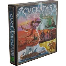 extension - cyclades - troops & fleets edition légendaire