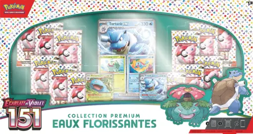 Pokemon - 151 - Coffret Premium - Eaux Florissantes