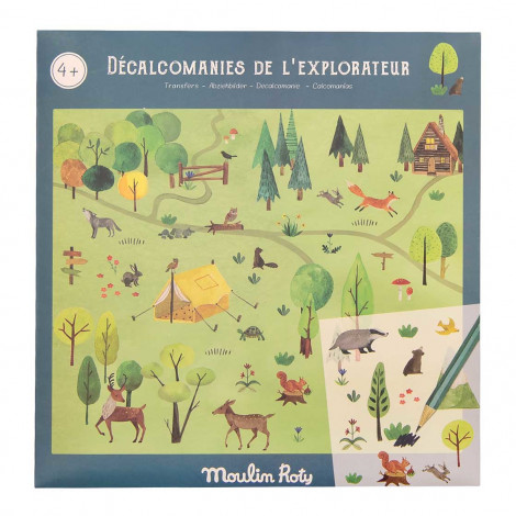 [712429] Decalcomanies de l'explorateur