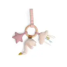 [667008] Hochet anneau bois cygne - la petite école de danse