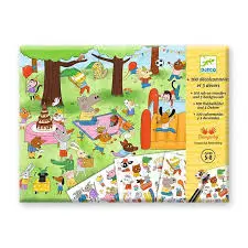 [Dj09355] C'est la fête - décalcomanies