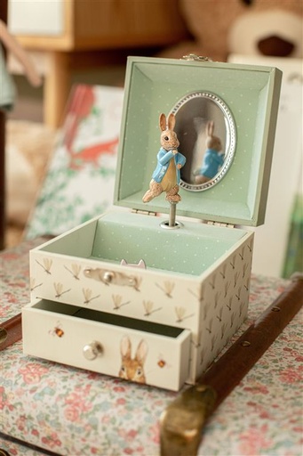 [S20860] La petite boite à musique - Cube Peter Rabbit