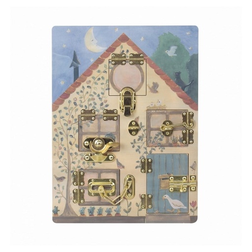 [511132] Tableau d'activité - maison des lapins 