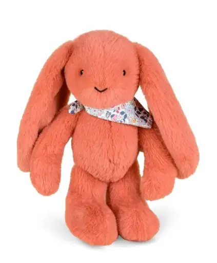[DC4298] LAPIN FLEURETTE - Terracotta 25 cm