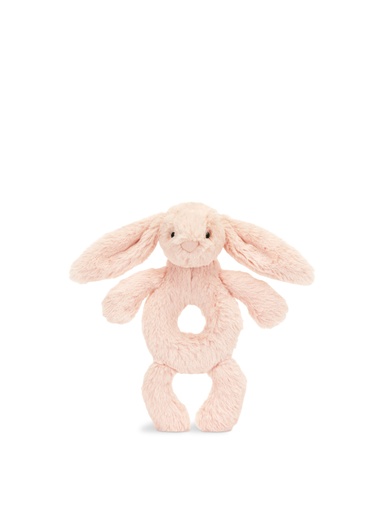 Hochet Lapin rose (Bashful Silver Bunny Ring Rattle)