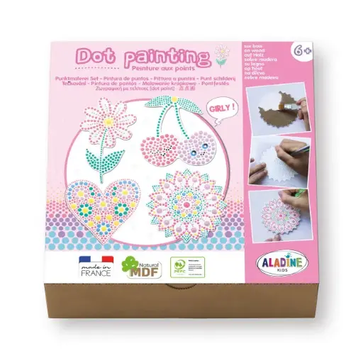 [AL85480] Aladine - Dot painting Girly