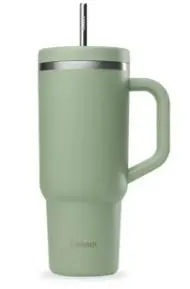 [QD3956] Travel cup isotherme inox - Matt - Vert tilleul - 900ml