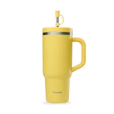 [QD3958] Travel cup isotherme inox - Matt - Citron - 900ml