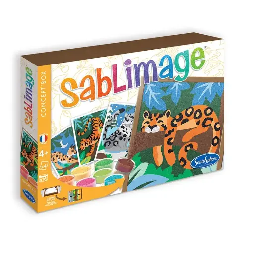 [8822] Sablimage félins du monde