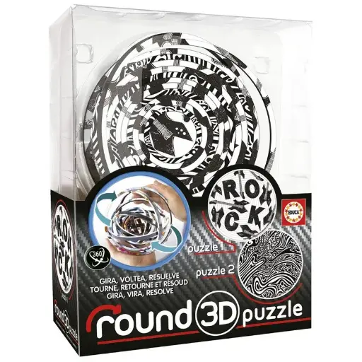 Educa - Puzzle 3D Rond "Hypnotic"
