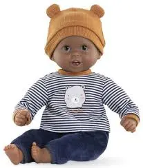 [100830] Poupon Bébé calin Marius - Ourson