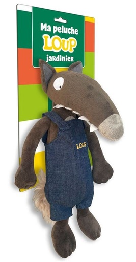 Ma peluche loup - Le jardinier