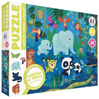 Puzzle Animaux 24 Pièces